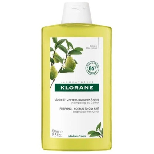 KLORANE CHAMPU A LA PULPA DE CIDRA (400  ML)