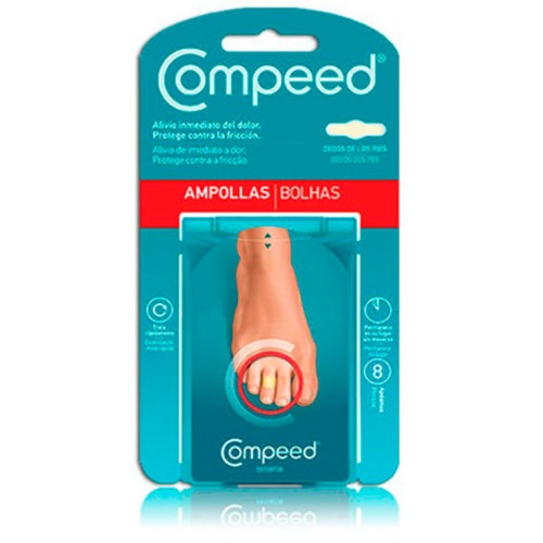 COMPEED AMPOLLAS - HIDROCOLOIDE (DEDOS PIES 8 U)