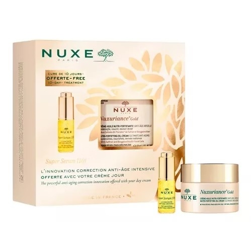 Nuxe nuxuriance gold crema aceite nutri fortificante