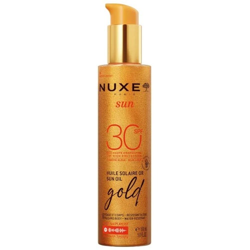 Nuxe sun aceite bronceador gold rostro y cuerpo 30 spf 150 ml
