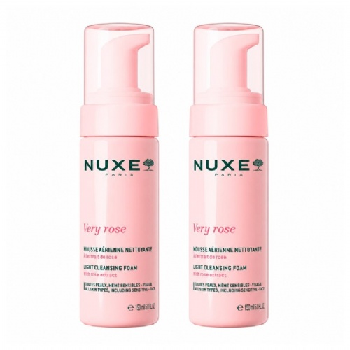 Nuxe very rose duplo mousse 150+150 ml