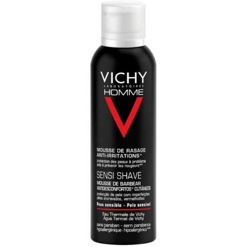 Vichy homme espuma de afeitar piel sensible (200 ml aerosol)