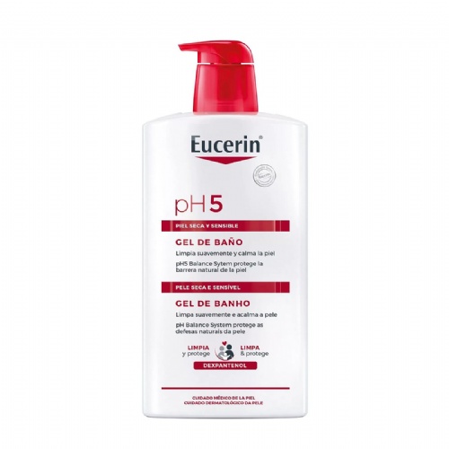 EUCERIN PIEL SENSIBLE PH-5 GEL DE BAÑO (1 L)
