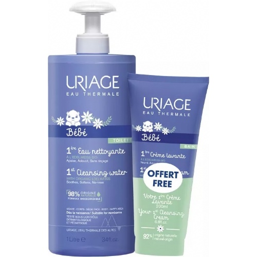 Uriage bebe agua limpiadora 500ml