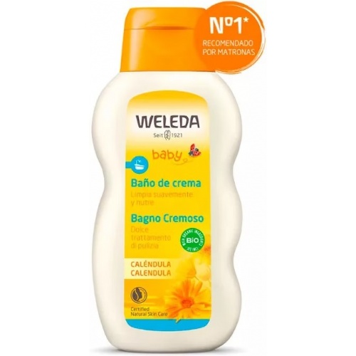Weleda baño de crema de calendula bebe (1 envase 200 ml)
