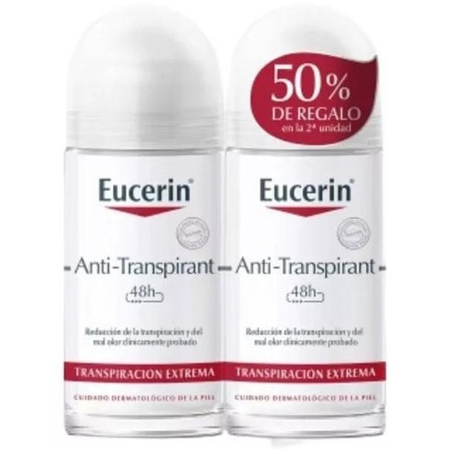 Eucerin desodorante antitrans 48h roll-on 50 ml 2 ui 50%