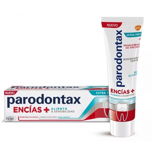 Parodontax encias + aliento & sensibilidad extra fresh (1 tubo 75 ml)
