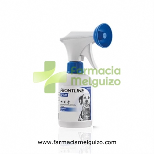 FRONTLINE SPRAY 2,5 mg/ml SOLUCION PARA PULVERIZACION CUTANEA