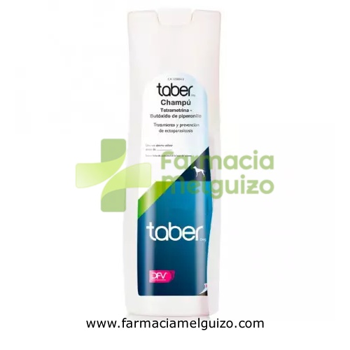 TABERDOG CHAMPU TETRAMETRINA - BUTOXIDO DE PIPERONILO
