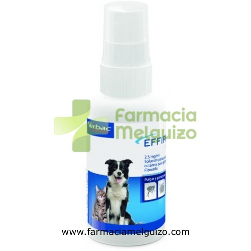 EFFIPRO 2,5 mg/ml SOLUCION PARA PULVERIZACION CUTANEA PARA GATOS Y PERROS