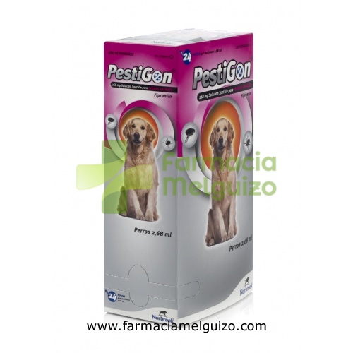 PESTIGON 268 mg SOLUCION SPOT-ON PARA PERROS GRANDES
