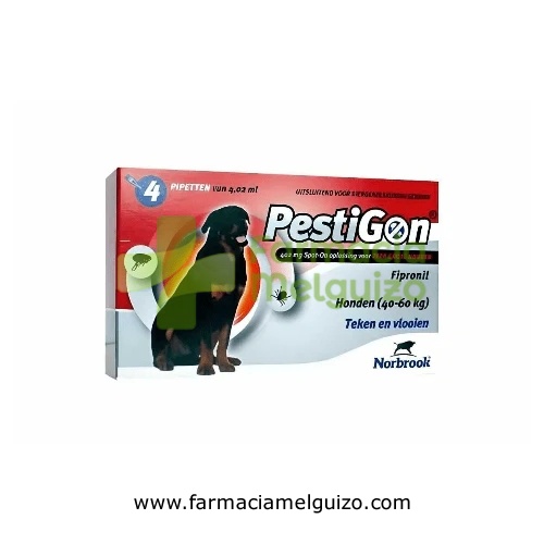 PESTIGON 402 mg SOLUCION SPOT-ON PARA PERROS MUY GRANDES