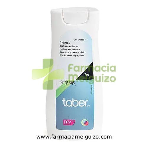 TABERDOG CHAMPU TETRAMETRINA - BUTOXIDO DE PIPERONILO