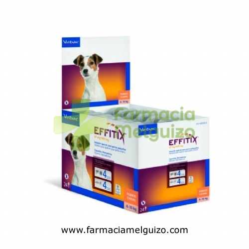 EFFITIX 67mg/600mg SOLUCION SPOT-ON PARA PERROS PEQUEÑOS