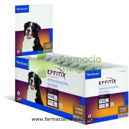 EFFITIX 402mg/3600mg SOLUCION SPOT-ON PARA PERROS MUY GRANDES