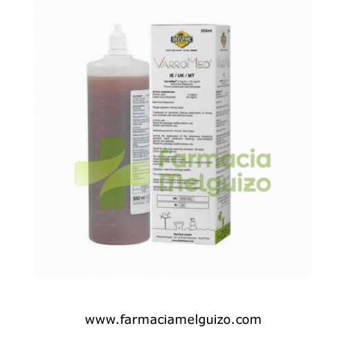 VARROMED 5 MG/ML + 44 MG/ML DISPERSION PARA COLMENAS DE ABEJAS
