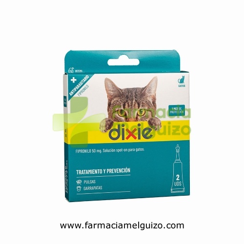 DIXIE FIPRONILO 50 mg SOLUCION SPOT-ON PARA GATOS