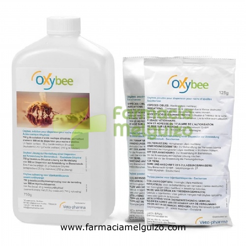 OXYBEE 39.4 MG / ML POLVO Y SOLUCION PARA DISPERSION PARA  COLMENAS DE ABEJAS
