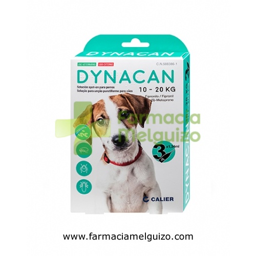 DYNACAN SOLUCION SPOT-ON PARA PERROS 10-20 Kg
