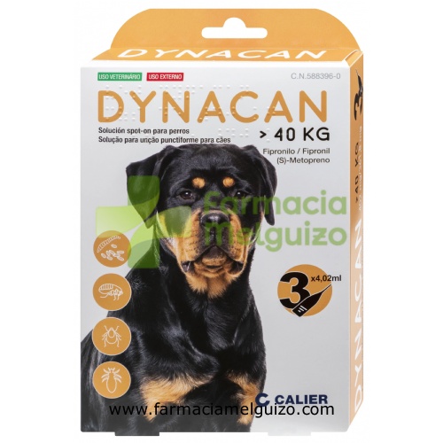 DYNACAN SOLUCION SPOT-ON PARA PERROS >40 KG