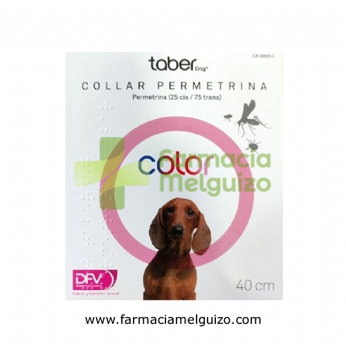 TABERDOG COLLAR PERMETRINA PARA PERROS PEQUEÑOS