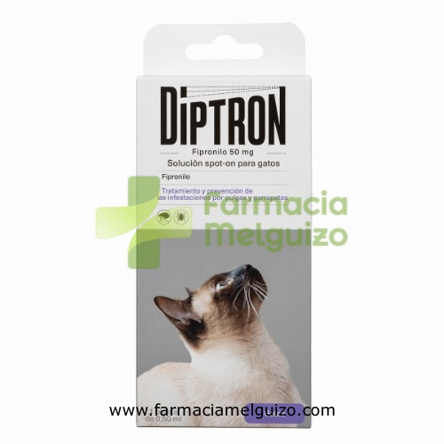 DIPTRON FIPRONILO 50 mg SOLUCION SPOT-ON PARA GATOS