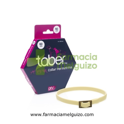 TABERDOG COLLAR PERMETRINA PARA PERROS MEDIANOS