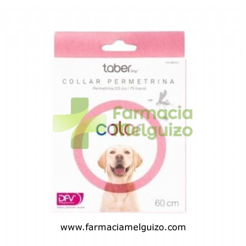 TABERDOG COLLAR PERMETRINA PARA PERROS MEDIANOS