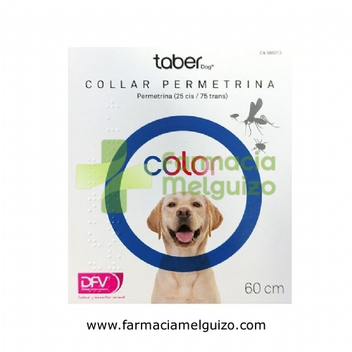 TABERDOG COLLAR PERMETRINA PARA PERROS MEDIANOS