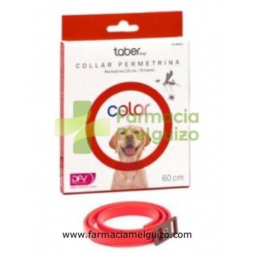 TABERDOG COLLAR PERMETRINA PARA PERROS MEDIANOS