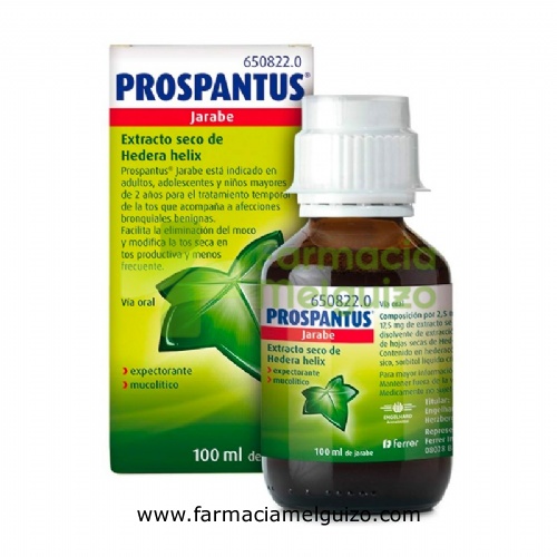 PROSPANTUS JARABE , 1 frasco de 100 ml