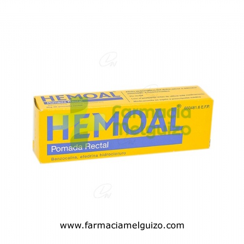 HEMOAL POMADA RECTAL, 1 tubo de 30 g