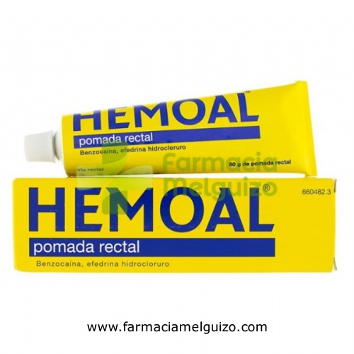 HEMOAL POMADA RECTAL, 1 tubo de 50 g