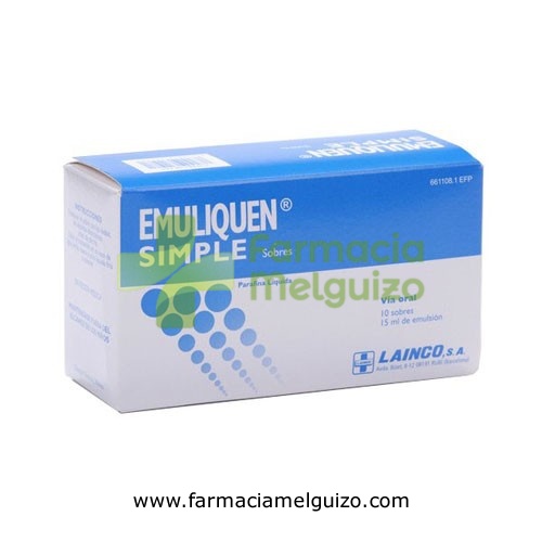 EMULIQUEN SIMPLE 7.173,9 mg EMULSION ORAL EN SOBRES , 10 sobres de 15 ml