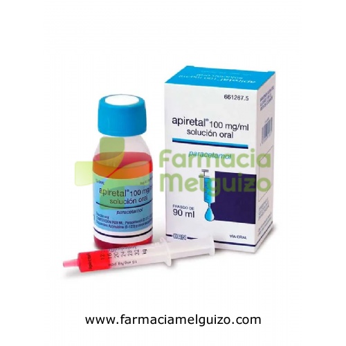 APIRETAL 100 mg/ml SOLUCION ORAL, 1 frasco de 90 ml