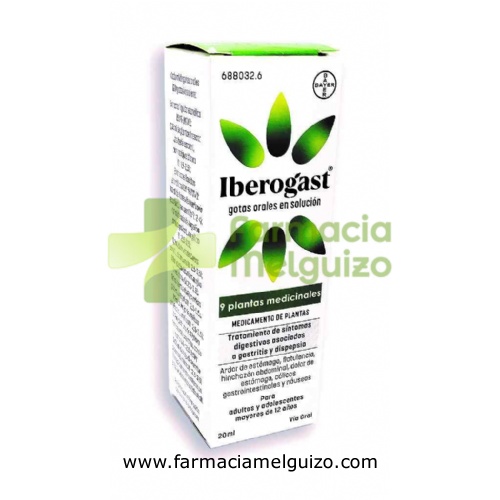 IBEROGAST GOTAS ORALES EN SOLUCION, 1 frasco de 100 ml