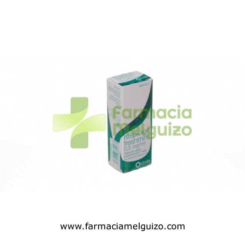 RESPIBIEN FRESHMINT 0,5 mg/ ml SOLUCION PARA PULVERIZACION NASAL, 1 envase pulverizador de 15 ml