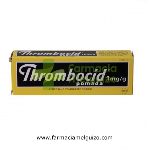 THROMBOCID 1mg/g POMADA, 1 tubo de 60 g