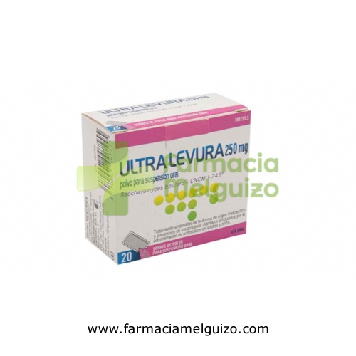 ULTRA-LEVURA 250 MG POLVO PARA SUSPENSION ORAL , 20 sobres