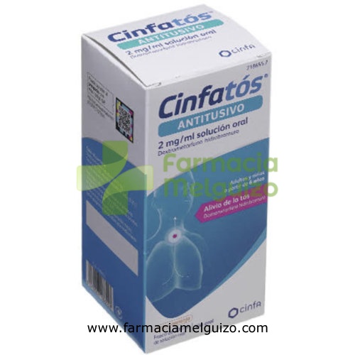 CINFATOS 2 mg/ ml SOLUCION ORAL,1 frasco de 125 ml (PET)