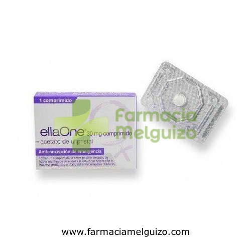 ELLAONE 30 MG COMPRIMIDO RECUBIERTO CON PELICULA, 1 comprimido