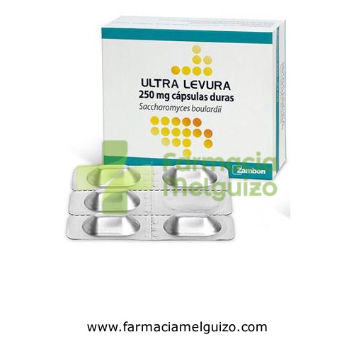 ULTRA-LEVURA 250 MG CAPSULAS DURAS, 10 cápsulas
