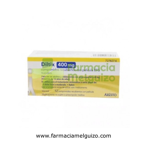 DILTIX 400 MG COMPRIMIDOS RECUBIERTOS CON PELICULA EFG 12 comprimidos