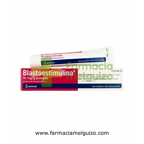 BLASTOESTIMULINA 10 MG/G POMADA, 1 tubo de 30 g