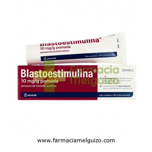 BLASTOESTIMULINA 10 MG/G POMADA, 1 tubo de 60 g
