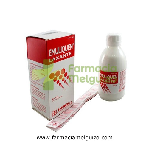 EMULIQUEN LAXANTE 478,26 mg/ml + 0,3 mg/ml EMULSION ORAL , 1 frasco de 230 ml