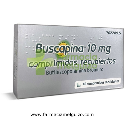 BUSCAPINA 10 mg COMPRIMIDOS RECUBIERTOS, 40 comprimidos