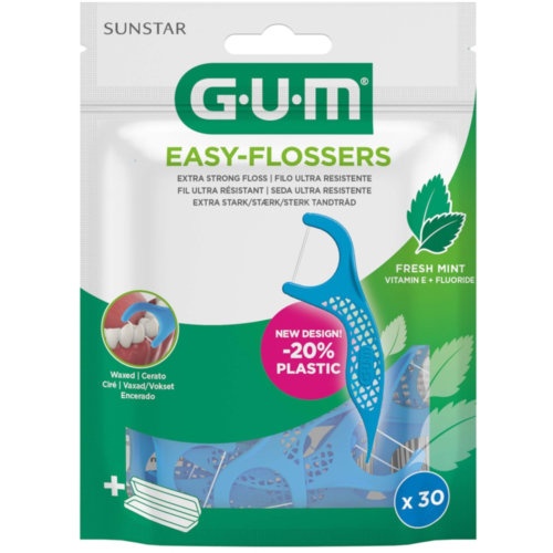 Gum aplicador seda dental 890m 30 und.