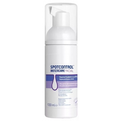 Spotcontrol benzacare facial espuma limpiadora purificante (1 envase 130 ml)