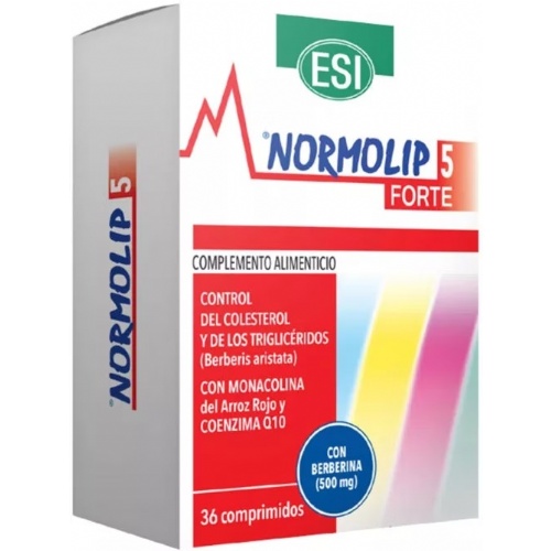 Normolip 5 forte 36 comprimidos